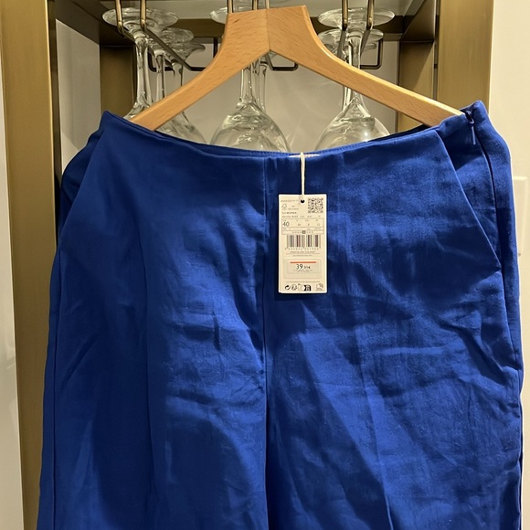 Mango Linen pants, size 8.  Coordinate set - Picture 2 of 10